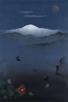 小練武志「白山霊峰 静かな夜」