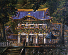坂本唯市「秋深き陽明門 〈日光の社寺/栃木〉」